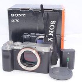 【美品】SONY α7C ボディ シルバー フルサイズミラーレス一眼カメラ #2603102A