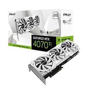 GeForce RTX 4070 Ti 12GB VERTO LED 3FAN White Edition VCG4070T12TFWXPB1