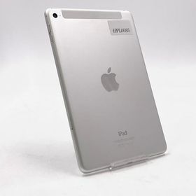 【最速発送】Apple iPad iPad mini 4 Wi-Fi + Cellular 128GB Silver docomo 白ロム【難有】