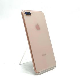 【全額返金保証】【最速発送】 iPhone 8 Plus 64GB ゴールド au 白ロム 美品 動作確認済 81%