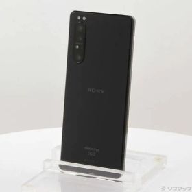 ソフマップ 〔中古品〕 Xperia 1 II 128GB ブラック SO-51A docomoロック解除SIMフリー【198】