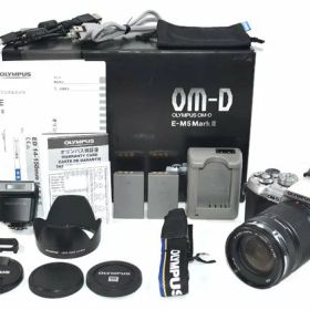 元箱、フラッシュ付！OLYMPUS オリンパス OM-D E-M5 Mark III 14-150mm II レンズキット ミラーレス一眼 カメラ 美品！