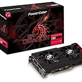 【中古】「未使用品」AXRX 570 4GBD5-3DHD/OC [Red Dragon Radeon RX 570 4GB GDDR5]