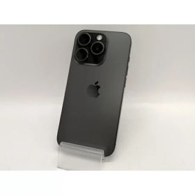 【中古】Apple 国内版 【SIMフリー】 iPhone 15 Pro 128GB ブラックチタニウム MTU73J/A【広島本通】保証期間1ヶ月【ランクC】