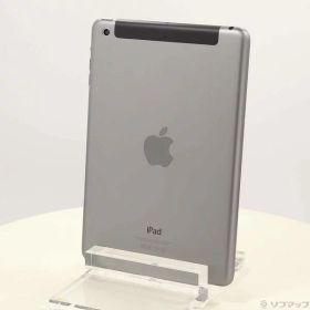 【中古】Apple(アップル) iPad mini 2 16GB スペースグレイ ME800JA／A au 【258-ud】