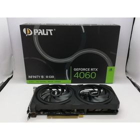 【中古】Palit NE64060019P1-1070L (GeForce RTX 4060 Infinity 2 8GB) RTX4060/8G【立川フロム中武】保証期間１週間
