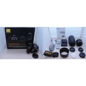 ニコン Nikon デジタル一眼レフカメラ ダブルレンズキット APS-C D5500