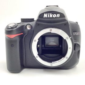 【全額返金保証】【最速発送】Nikon デジタル一眼 D5000 ブラック 美品 動作確認済
