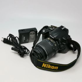Nikon D5000 動作確認済み デジタル一眼レフカメラ レンズあり AF-S DX NIKKOR 18-55mm 1:3.5-5.6G VR ブラック 管理番号KKVUKO4291