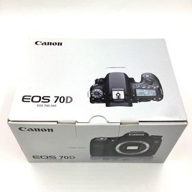 Canon デジタル一眼 EOS 70D ボディ ブラック 新品未開封 即納OK【全額返金保証】【最速発送】