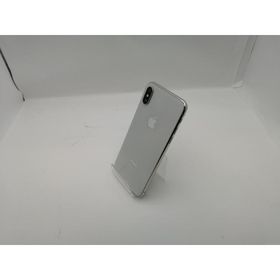 【中古】Apple SoftBank 【SIMロック解除済み】 iPhone X 256GB シルバー MQC22J/A【新宿東口】保証期間１ヶ月【ランクC】