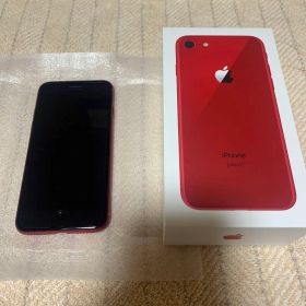 iphone8 64gb SIMフリー プロダクトレッド 中古 目立つ傷無し