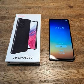 docomo Galaxy A53 5G SC-53C オーサムブラック