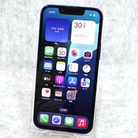 【中古】SIMフリー docomo iPhone 13 mini 128GB ミッドナイト 黒 MLJC3J/A 本体 制限〇 一括購入(QFA1108-3)