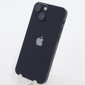 [中古]SIMフリー Apple iPhone13 mini 128GB Midnight A2626 MLJC3J/A 外観ランクB