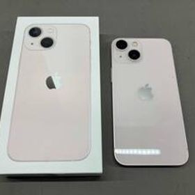 【SIMロック解除済】MLJF3J/A iPhone 13 mini 128GB ピンク SoftBank