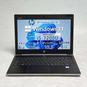 【中古良品】【7 日保証付き】HP ProBook 430 G5/Intel Core i5-7200U/8GB /SSD128GB /Windows /Office付き N2165_731