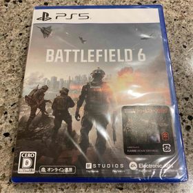 ソニー(SONY)の新品未開封 初回特典未使用 バトルフィールド 6(家庭用ゲームソフト)