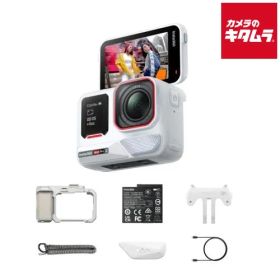 【新品】Insta360 Ace Pro2 ストリート撮影キット アークティックホワイト シングルバッテリー：ムーンライト・シルバー（CINSBBGA-ACEPRO2128） 《納期約１ヶ月》