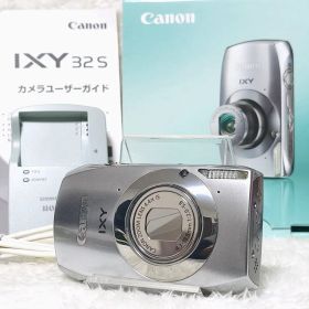 極美品✨CANON IXY 32S シルバー PC1682 箱 付属品