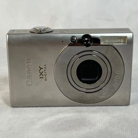 【管2603-109】CANON キヤノン IXY DIGITAL 25 IS シルバー コンパクトデジタルカメラ1000万画素 3倍ズーム コンデジ 現状渡し 動作未確認