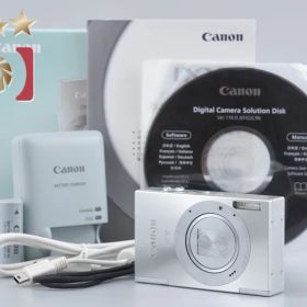 【中古】Canon キヤノン IXY 3 シルバー コンパクトデジタルカメラ 元箱付き