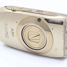 D (ジャンク) Canon キヤノン IXY 31S ゴールド 返品不可 2-222