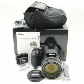 ニコン(Nikon)の■ほぼ新品■COOLPIX P900 ブラック クールピクス P900BK(コンパクトデジタルカメラ)