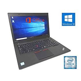 【中古】（Win 10搭載）軽量薄型Lenovo ThinkPad X260/第6世代Core i5 2.3GHz/大容量メモリー8GB/SSD:512GB/12.5インチワ(ノートPC)