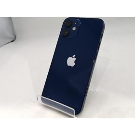 【中古】Apple docomo 【SIMロック解除済み】 iPhone 12 mini 64GB ブルー MGAP3J/A【浜松駅前】保証期間１ヶ月【ランクC】