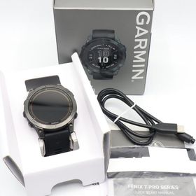 ボーナスストア+5％【美品】GARMIN fenix 7 Pro Sapphire Dual Power 010-02777-52 スマートウォッチ ガーミン フェニックス プロ 本体