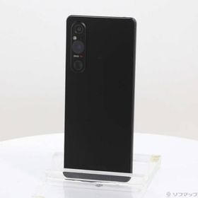 〔中古〕SONY(ソニー) Xperia 1 V 256GB ブラック SOG10 au SIMフリー〔196-ud〕