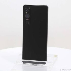 〔中古〕SONY(ソニー) Xperia 1 V 256GB ブラック SOG10 au SIMフリー〔258-ud〕