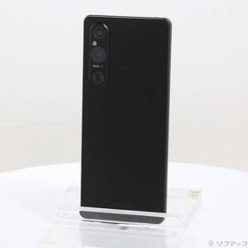 〔中古〕SONY(ソニー) Xperia 1 V 256GB ブラック SOG10 au SIMフリー〔198-ud〕