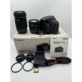 キヤノン(Canon)の【Canon】EOS Kiss x9i + 18-55mm + 55-250mm(デジタル一眼)