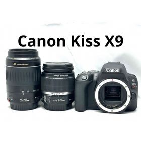 Canon EOS kiss x9 ダブルズームレンズセット♪安心フルセット♪(デジタル一眼)