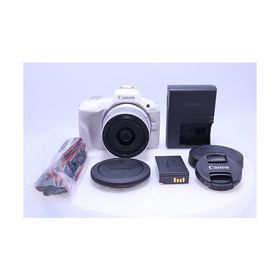 Canon ミラーレス一眼カメラ EOS R50 標準ズームレンズキット(RF-S18-45) ホワイト/APS-C/約376g EOSR50WH-1845ISSTMLK