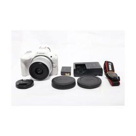 Canon ミラーレス一眼カメラ EOS R50 標準ズームレンズキット(RF-S18-45) ホワイト/APS-C/約376g EOSR50WH-1845ISSTMLK