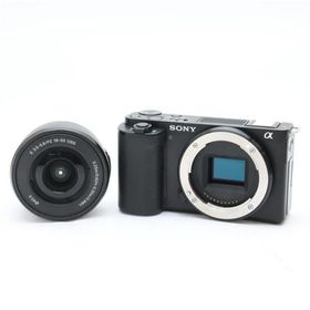 《並品》SONY VLOGCAM ZV-E10 パワーズームレンズキット ZV-E10L B