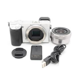 SONY(ソニー) APS-C ミラーレス一眼カメラ α6400 パワーズームレンズキット(同梱レンズ:SELP1650) シルバー ILCE-6400L S