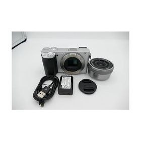 SONY(ソニー) APS-C ミラーレス一眼カメラ α6400 パワーズームレンズキット(同梱レンズ:SELP1650) シルバー ILCE-6400L S