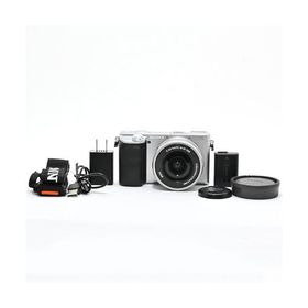 SONY(ソニー) APS-C ミラーレス一眼カメラ α6400 パワーズームレンズキット(同梱レンズ:SELP1650) シルバー ILCE-6400L S