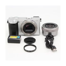 SONY(ソニー) APS-C ミラーレス一眼カメラ α6400 パワーズームレンズキット(同梱レンズ:SELP1650) シルバー ILCE-6400L S