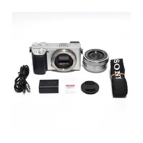 SONY(ソニー) APS-C ミラーレス一眼カメラ α6400 パワーズームレンズキット(同梱レンズ:SELP1650) シルバー ILCE-6400L S