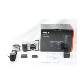 SONY(ソニー) APS-C ミラーレス一眼カメラ α6400 パワーズームレンズキット(同梱レンズ:SELP1650) シルバー ILCE-6400L S