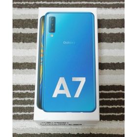 楽天モバイル Galaxy A7 ブルー 新品未開封(スマートフォン本体)