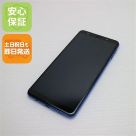 ギャラクシー(Galaxy)の新品同様 SIMフリー Galaxy A7 ブルー M555(スマートフォン本体)