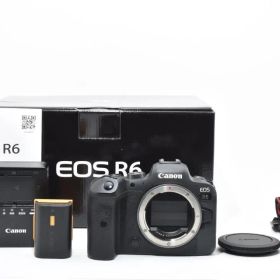 【超美品】Canon キャノン EOS R6 ミラーレス一眼カメラ 箱 #463