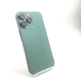 アップル(Apple)の【全額返金保証】【最速発送】Apple iPhone iPhone 13 Pro 128GB アルパイングリーン Softbank 動作確認済(スマートフォン本体)