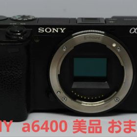 SONY α6400 ミラーレス一眼カメラ おまけ付